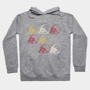 Football helmets Hoodie